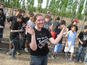 Tanya at Mythbusters Camp in Beijing